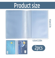 Dompet Kartu Kredit Grosir HaoRan, Tempat Kartu, Kantong Kartu, Dompet Perjalanan, Penyelenggara Kartu