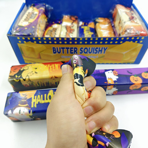 Nuovo Giocattolo Antistress Squishy a Forma di Bastoncino di Burro per Halloween, in PU, con Lento Ritorno a Forma, da Spremere e Schiacciare per Rilassarsi, per 3+ Anni - Product Image 2