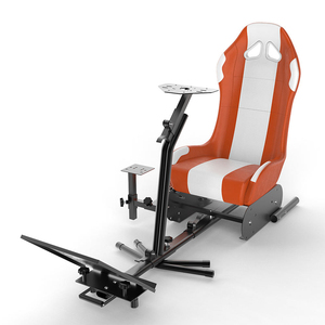 เก้าอี้เล่นเกมคอมพิวเตอร์ GY029ที่นั่งจำลองเกมขับรถสำหรับ <span class=keywords><strong>Logitech</strong></span> G25 <span class=keywords><strong>G27</strong></span> <span class=keywords><strong>G29</strong></span> - Product Image 3