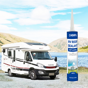 Scellant PU pour <span class=keywords><strong>camping</strong></span>-<span class=keywords><strong>car</strong></span>, haute élasticité, pour collage de panneaux muraux de caravane - Product Image 1