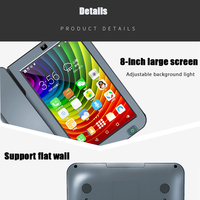 KT800 Plus versión actualizada 3G 4G tarjeta SIM Android teléfono fijo inteligente pantalla táctil videollamada teléfono con teléfono Wifi