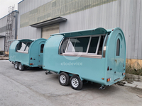 Chariot à Snacks Mobile Compact Etodevice de 11,5 pieds, Remorque Alimentaire Personnalisée à Vendre - Votre Entreprise sur Roues
