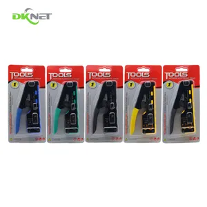 Multi couleurs adaptées aux fiches RJ11 RJ12 RJ45 pince à sertir dénuder cutter CAT7 outil de sertissage