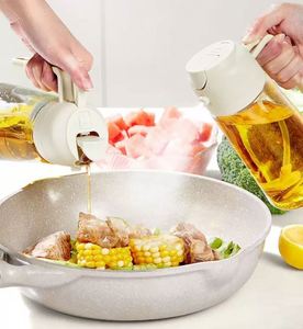 IStapromo Gifts Flacon pulvérisateur d'huile en verre 470 ml, Distributeur et verseur d'huile d'olive 2-en-1, Vaporisateur de cuisine 16 oz pour BBQ, salades et sauces - Product Image 6