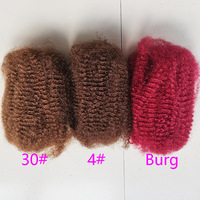 Capelli Afro Kinky Bulk 100% Naturali - Capelli Umani per Dreadlocks, Riparazione Loc, Extension Dreadlock, Twists, Treccine
