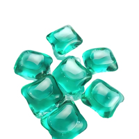 Capsule de lessive soluble dans l'eau froide 20C, matériau PVA soluble dans l'eau