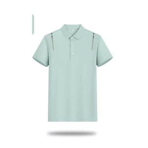 เสื้อโปโลผู้ชายผ้าคอตตอนผสมแบบกำหนดเอง OEM ODM แขนสั้น คอปก รับผลิตแบรนด์ส่วนตัว - Product Image 4