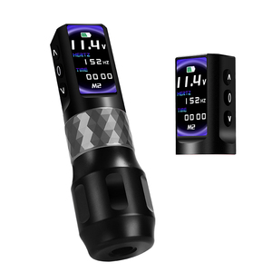 Máquina de Tatuaje Inalámbrica Profesional de 2000mAh con Pantalla OLED, Motor sin Escobillas y Función de Temporizador para Delineado, Sombreado y Arte Corporal - Product Image 5