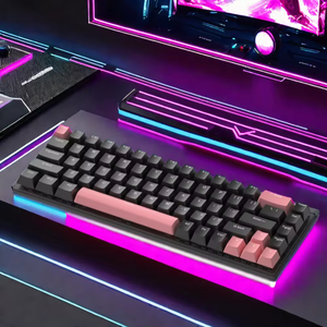New RGB Backlit Aluminum Ultra Compact Mini Mechanical Gaming <b>Keyboard</b> 60% 87% Wired <b>USB</b> Waterproof 63/87 Keys Uk Layout Wired G - Product Image 1