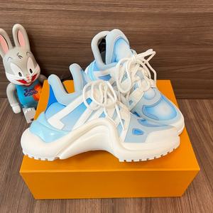 Zapatos Deportivos con Cordones de Estilo Retro, de Alta Gama, Modernos, de Diseñador, Marca LOve, Transpirables, con Parte Superior de Cuero Genuino, Antideslizantes - Product Image 5