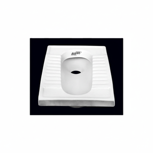 Haute qualité meilleure vente largement utilisé 100% matériau en céramique toilette Squat Pan de Style indien pour les acheteurs mondiaux - Product Image 1