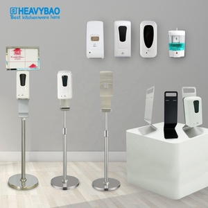 Dispensador de Jabón Automático Sin Contacto Heavybao, Económico, con Alimentación USB, Capacidad de 1000 ml, Independiente, de Acero Inoxidable - Product Image 5