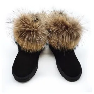 Inverno sapatos crianças impermeável neve botas para crianças crianças e mulheres e homens