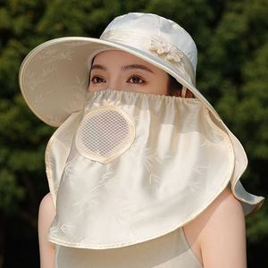Wide Brim Sun <b>Hat</b> For Women Breathable UV Protection Tea Picking <b>Hat</b> Summer Outdoor Foldable Bucket <b>Hat</b> Light <b>Purple</b> Pink Gray - Product Image 2