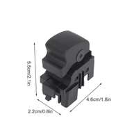 8974170040 Bouton de commande de lève-vitre électrique côté passager pour Isuzu D-Max Dmax Pickup 2012 2013 2014 2015 2016 2017 2018 2019