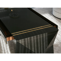 Onebest – meuble en bois laqué, pieds de Table de bureau en métal noir, pour le bureau à domicile