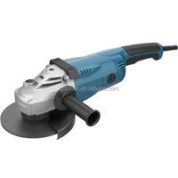 Mini outil électrique industriel professionnel 100mm ensemble de meuleuse d'angle électrique avec interrupteur à glissière et moteur sans balais pour projets de bricolage