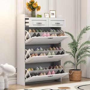Mobile scarpiera moderna di nuovo stile in MDF sottile <span class=keywords><strong>per</strong></span> corridoio/ingresso con contenitore ribaltabile, <span class=keywords><strong>per</strong></span> interni, all'ingrosso - Product Image 6