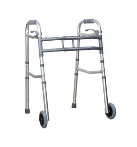 Déambulateur médical pliable facilement, réglable en hauteur, avec poignée antidérapante, pour patients post-opératoires - Product Image 1
