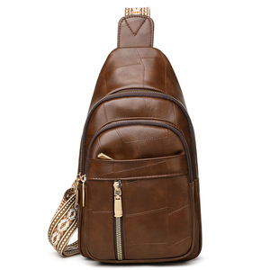 Bolsos cruzados de piel sintética, bandoleras impermeables, mochilas de un solo hombro, bolsos de pecho de moda para viaje - Product Image 1