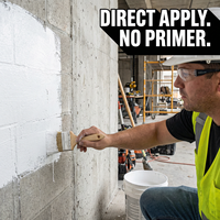 Peinture acrylique auto-adhésive à base d'eau POUR Summit Paint Plus, application directe, revêtement renforcé pour bâtiments en béton, 20 kg