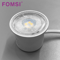 FOMSI 3CCT LED Module d'interrupteur de gradation 7W Spot Led Module Ampoule GU10 MR16 LED Type de fente Source de lumière LED remplaçable