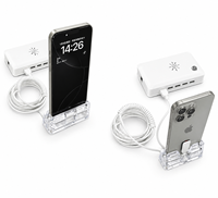 Modern for Phone Display Unit Eco-friendly Anti-Theft Soft Lighting Secure Mobile for for Electronic Retail Stores