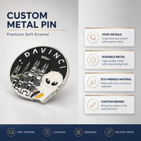 Épingles à logo personnalisées, fabrication directe d'usine, design sur mesure, épingles en émail doux ou dur, motifs d'animaux mignons, badges pour vêtements