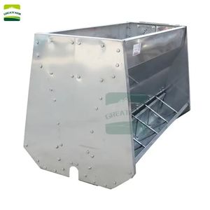 Attrezzatura Agricola Più Venduta Sistema per Svezzamento Mangiatoia Automatica per Suini in Acciaio Inox a Lato Singolo e Doppio - Product Image 3