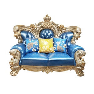 Eropa royal klasik <span class=keywords><strong>sofa</strong></span> furniture set Perancis mewah antik ukiran kayu solid kulit 7 <span class=keywords><strong>seater</strong></span> ruang tamu <span class=keywords><strong>sofa</strong></span> untuk rumah - Product Image 3