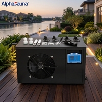 Contrôle Wi-Fi Refroidisseur plongeant froid et filtre Refroidisseur d'eau à ozone Refroidisseur de bain de glace en option Télécommande APP indépendante