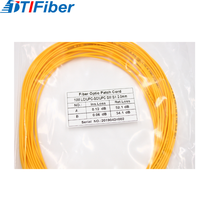 Kabel Jumper jaket PVC 1m & 5m, kabel Jumper jaket PVC Mode tunggal dupleks LC SC UPC SM SX 2.0mm kualitas tinggi