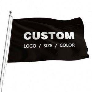 Customized Outdoor Standard Advertising 3x5 <b>Flags</b> Promotion Custom <b>Flags</b> - Product Image 3