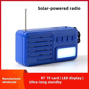 Custom LED Light Portable FM Radio Telescopic Antenna <b>USB</b> TF Card Outdoor Home Elderly Broadcast Audio Receiver - Product Image 4