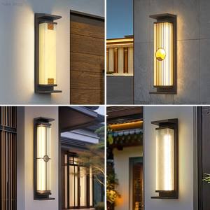Lámpara de Pared LED Moderna para Exteriores, Impermeable, Luz Blanca Cálida, Cuadrada, de Aluminio, para Sala de Estar, Montada en la Pared, Regulable - Product Image 6