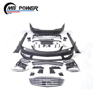 ชุดแต่ง S Class <span class=keywords><strong>W221</strong></span> ปี 60-13 อัพเกรดเป็น S65 สไตล์ ชุดแต่งกันชนหน้า กระจังหน้า สเกิร์ตข้าง และกันชนหลัง รุ่นเก่าเป็นรุ่นใหม่ - Product Image 2