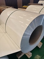Fournisseur direct d'usine, application industrielle pour les gouttières de toiture, bobines d'aluminium revêtues de couleur de 0,8 mm d'épaisseur