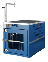 Cage de transport solide et respirante pour animaux de compagnie en alliage d'aluminium NO.4 (simple) – Idéale pour toutes les saisons
