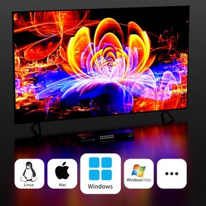 Switch <span class=keywords><strong>KVM</strong></span> HDMI a 16 Porte, 16 Ingressi 1 Uscita, Montaggio a Rack, 4K@30Hz con 4 Porte USB 2.0, 16 Cavi HDMI + 16 Cavi USB-B + Telecomando IR - Product Image 5