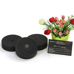 Boîte à bijoux ronde en velours recyclable personnalisée pour mariage, boucles d'oreilles, bague, collier, rose, 4 couches, boîte circulaire, emballage - Product Image 5