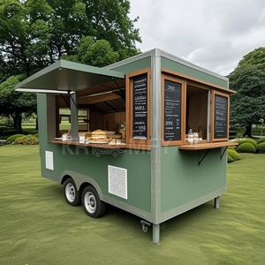 Camionnette de restauration de rue personnalisée avec panneau lumineux en fibre de verre pour snacks, bonbons et traiteur - Product Image 3