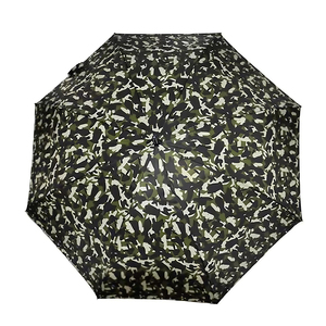 <span class=keywords><strong>Parapluie</strong></span> unique et inhabituel en forme de pistolet, ouverture automatique, 23 pouces, noir, plastique 190T pongee, couleur noire, cadre en métal noir, toutes saisons - Product Image 2