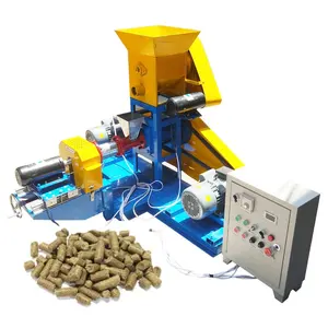 China 'S Best Verkopende High-Efficiency Food Powder Pellet Machine, Drijvende Pellet Extruder, Gevogelte Feed Pellet Machine