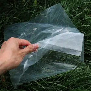 Wholesale Custom Dust Proof Moisture Transparent Clear Pe Big Large Flat Pocket Die Cut Inner Film Plastic Roll Bag For Package