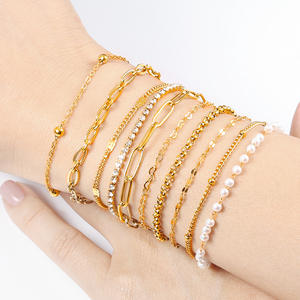 שרשרת מתכת נירוסטה אישית זהב 18k בהתאמה אישית שרשרת סיטונאית שרשרת תכשיטים דקורטיביים מרכיב עבור עיצוב תכשיטים אופנה - Product Image 2