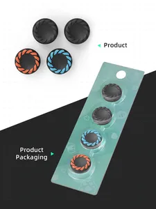 Silicone mềm ngón tay cái dính Grip Cap bảo vệ bìa cho Nintendo chuyển đổi 2 joy-con điều khiển NS2 bảo vệ trường hợp NS 2 phụ kiện - Product Image 6