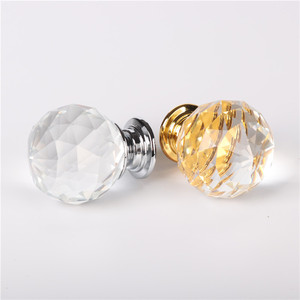 40mm Prism Transparent Inlaid Diamond Modern <b>Kitchen</b> Dresser Furniture Handle - Product Image 6
