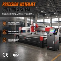 Máquina de Corte por Chorro de Agua Automática WONLEAN de 5 Ejes CNC de Precisión para Piedra, Vidrio, Acrílico, Madera, Caucho y Materiales Compuestos