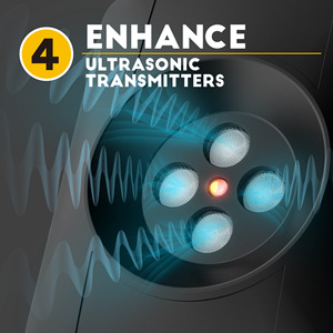NOUVEAU Dispositif d'arrêt automatique des aboiements de chiens Dispositif anti-aboiement à ultrasons Dissuasion des aboiements de chiens jusqu'à 50FT Range Safe for Dogs - Product Image 2