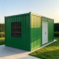 Villa conteneur moderne pliable entièrement équipée et respirante, prête à l'emploi, petite maison modulaire, bureau, salle de sport, garantie 3 ans